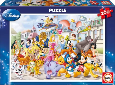 Photo de Puzzle Educa - Défilé Disney (200 pièces)