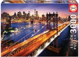 Photo de Puzzle Educa - Manhattan (3000 pièces)