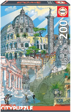 Photo de Puzzle Educa - Rome (200 pièces)