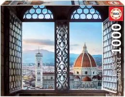 Photo de Puzzle Educa - Vue sur Florence (1000 pièces)