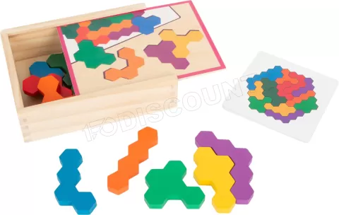 Photo de Puzzle en bois Hexagone