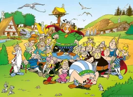 Photo de Puzzle Ravensburger - Astérix au village (500 pièces)