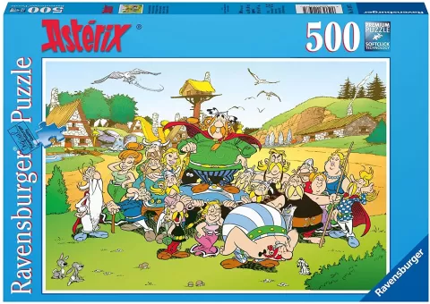 Photo de Puzzle Ravensburger - Astérix au village (500 pièces)