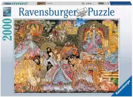 Photo de Puzzle Ravensburger - Cendrillon (2000 pièces)