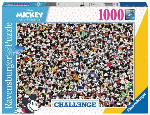 Photo de Puzzle Ravensburger - Challenge : Mickey Mouse (1000 pièces)