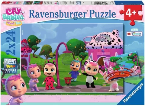 Puzzle Ravensburger - Cry Babies Magic Tears (2x24 pièces) à prix bas