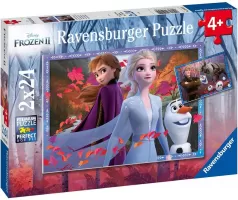 Photo de Puzzle Ravensburger - Disney La Reine des Neiges 2 (2x24 pièces)