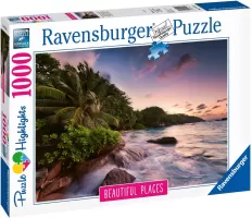 Photo de Puzzle Ravensburger - Ile de Praslin aux Seychelles (1000 pièces)