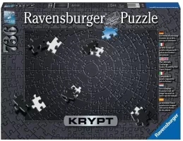 Photo de Puzzle Ravensburger - Krypt : Black (736 pièces)