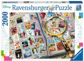 Photo de Puzzle Ravensburger - Mes Timbres Disney Préférés (2000 pièces)