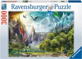 Photo de Puzzle Ravensburger - Règne des Dragons (3000 pièces)