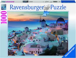 Photo de Puzzle Ravensburger - Santorini (1000 pièces)