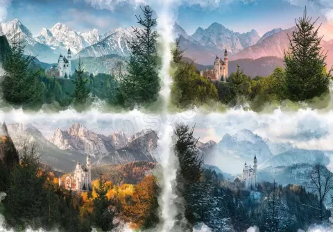 Photo de Puzzle Ravensburger - Un Château au Fil des Saisons XXL (18000 pièces)