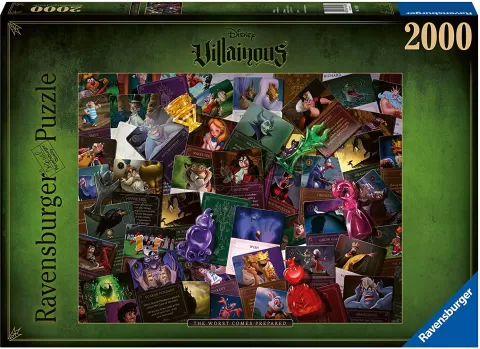 Puzzle Ravensburger Villainous : Méchants (2000 pièces) à prix bas