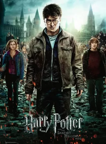 Photo de Puzzle Ravensburger - XXL : Harry Potter et les reliques de la mort II (300 pièces)