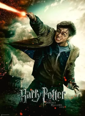 Photo de Puzzle Ravensburger - XXL : Le monde fantastique d Harry Potter (100 pièces)