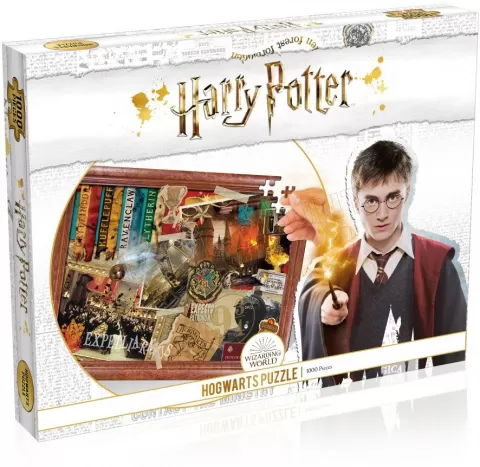 Photo de Puzzle Winning Moves - Puzzle Harry Potter : Hogwart Poudlard (1000 pièces)