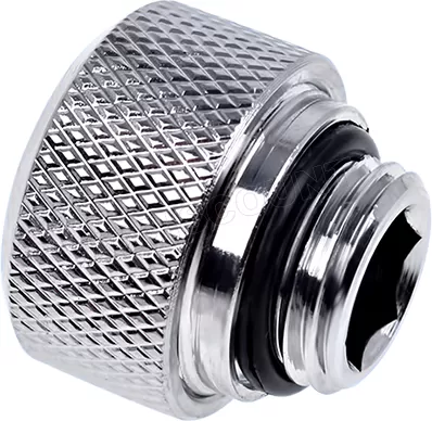 Photo de Raccord pour Tube Ø13mm - G1/4 Alphacool Eiszapfen (Argent)