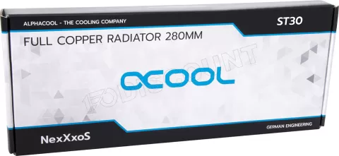 Photo de Radiateur pour Watercooling Alphacool NexXxoS ST30 v2 280mm (Blanc)