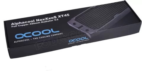 Photo de Radiateur pour Watercooling Alphacool NexXxoS XT45 v2 420mm (Noir)