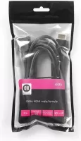 Photo de Rallonge Câble HDMI D2 Diffusion M/F 3m (Noir)