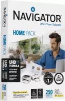 Photo de Ramette de Papier A4 250 feuilles Navigator Home Pack (80g)