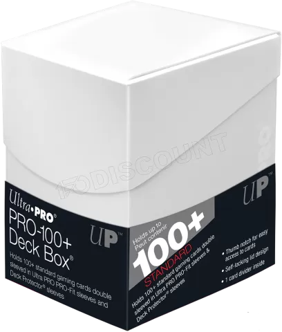 Photo de Rangement pour Cartes - Deck Box Eclipse Pro 100+ (Blanc)