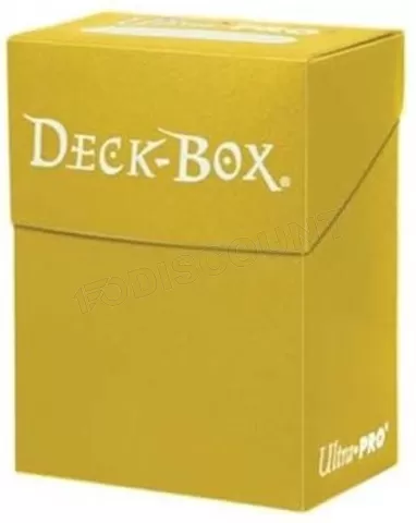 Photo de Rangement pour Cartes - Deck Box (Jaune)