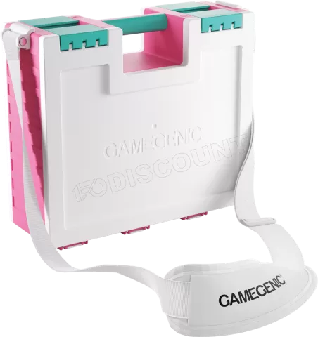 Photo de Rangement pour Cartes - Game Castle (Rose, Blanc, Turquoise)