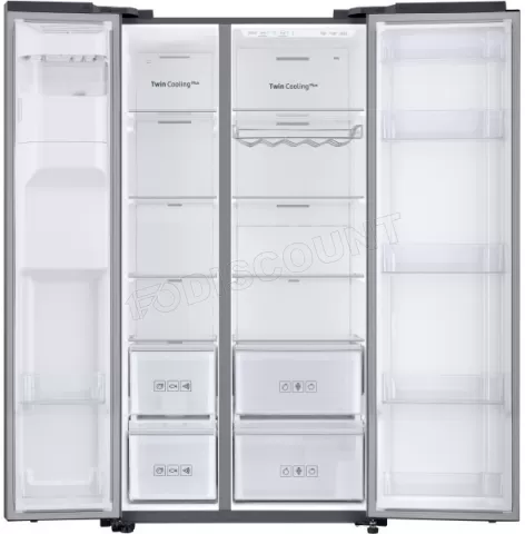 Photo de Réfrigérateur avec Congélateur indépendant Samsung RS68N8230S9 (Argent)
