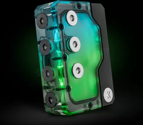 Réservoir Ekwb EK-Quantum Kinetic FLT 80 D5 RGB (Transparent/Noir 