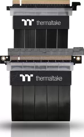 Photo de Riser PCIe 3.0 16X Thermaltake TT Premium 30cm (Noir)