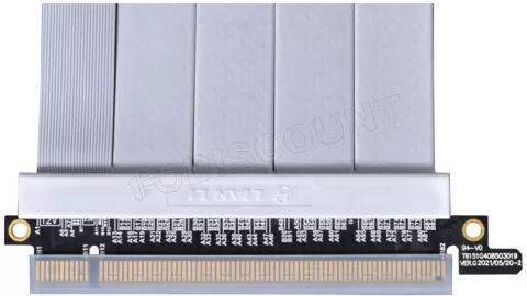 Photo de Riser PCIe 4.0 16X Lian Li 90cm (Blanc)