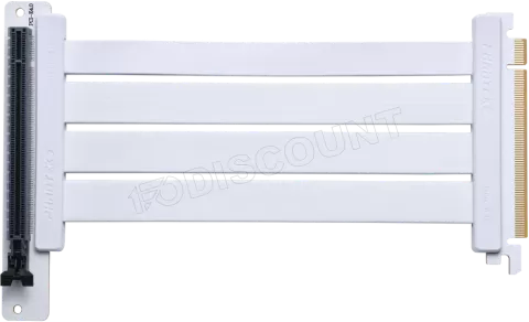 Photo de Riser PCIe 4.0 16X Phanteks Flatline 22cm (Blanc)
