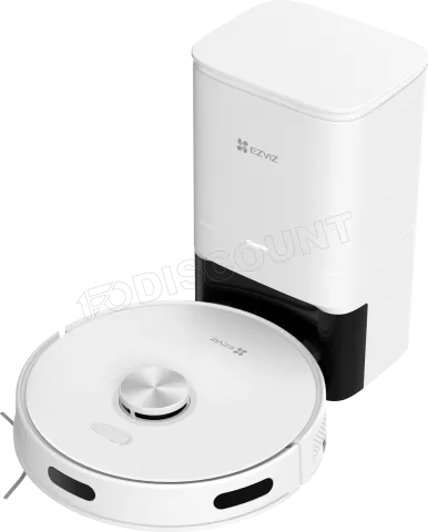 Photo de Robot aspirateur Ezviz RE5 Plus avec base