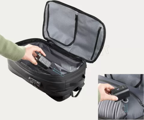 Photo de Sac à Dos Ordinateur Portable et de Voyage Tooq 17"max (Noir)