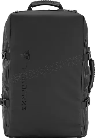 Photo de Sac à dos Ordinateur Portable étanche ThunderX3 B17 17,3" max (Gris)