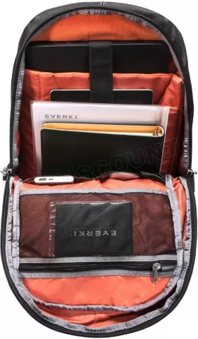 Photo de Sac à Dos Ordinateur Portable Everki Glide 17,3"max (Noir)