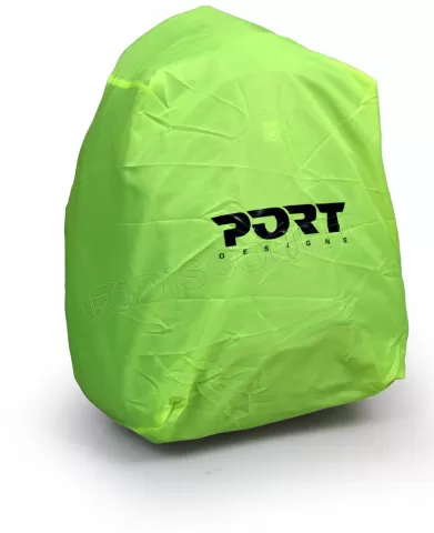 Photo de Sac à Dos Ordinateur Portable Port Designs Courchevel 15" max (Noir/Rouge)