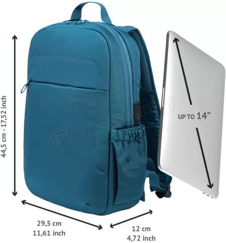 Photo de Sac à Dos Ordinateur Portable Tucano Lup 14" max (Bleu)