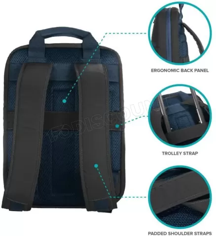 Photo de Sac à Dos Ordinateur Portable Tucano Lux 14" max (Noir)