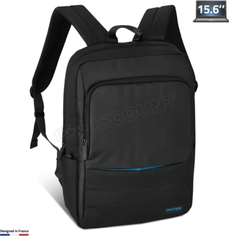 Photo de Sac à dos pour Ordinateur Portable Advance Cityline 15,6"max (Noir)