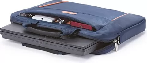 Photo de Sacoche Ordinateur Portable Dicota Slim Base 15,6" max (Bleu/Orange)