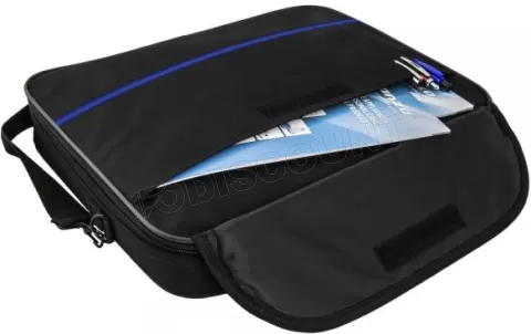 Photo de Sacoche Ordinateur Portable Esperanza ET101 Classic Blue 15.6" max (Noir/Bleu)