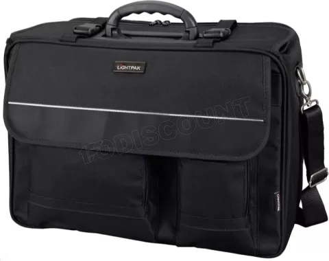 Photo de Sacoche Ordinateur Portable Lightpack "The Flight" (Noir)
