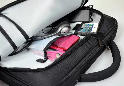 Photo de Sacoche Ordinateur Portable Port Designs Courchevel Clamshell 15.6" max (Noir)