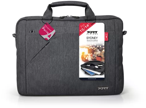 Photo de Sacoche Ordinateur Portable Port Designs Sydney 13.3" / 14" max (Gris)