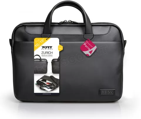 Photo de Sacoche Ordinateur Portable Port Designs Zurich 15" max (Noir)