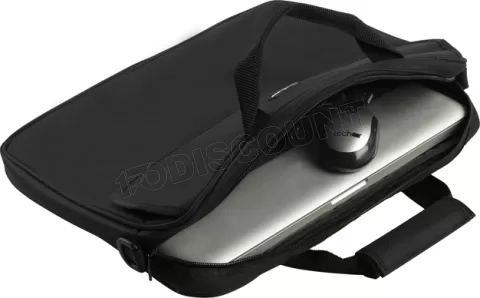 Photo de Sacoche Ordinateur Portable + Souris Techair Basic 15,6"max (Noir)