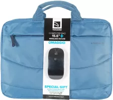 Photo de Sacoche Ordinateur Portable + Souris Tucano Idea 15.6" max (Bleu)